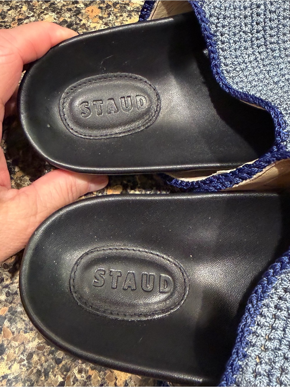 Staud dia  Multicolor Crochet Slip-On Shoes size 38 - Picture 2 of 7